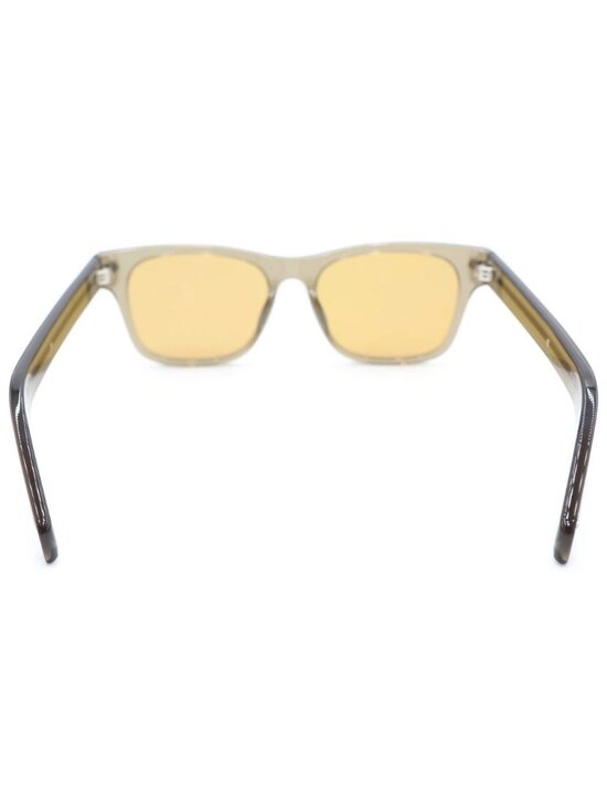 Prada Logo Sunglasses Eyewear Striped Yellow Brown main image 5